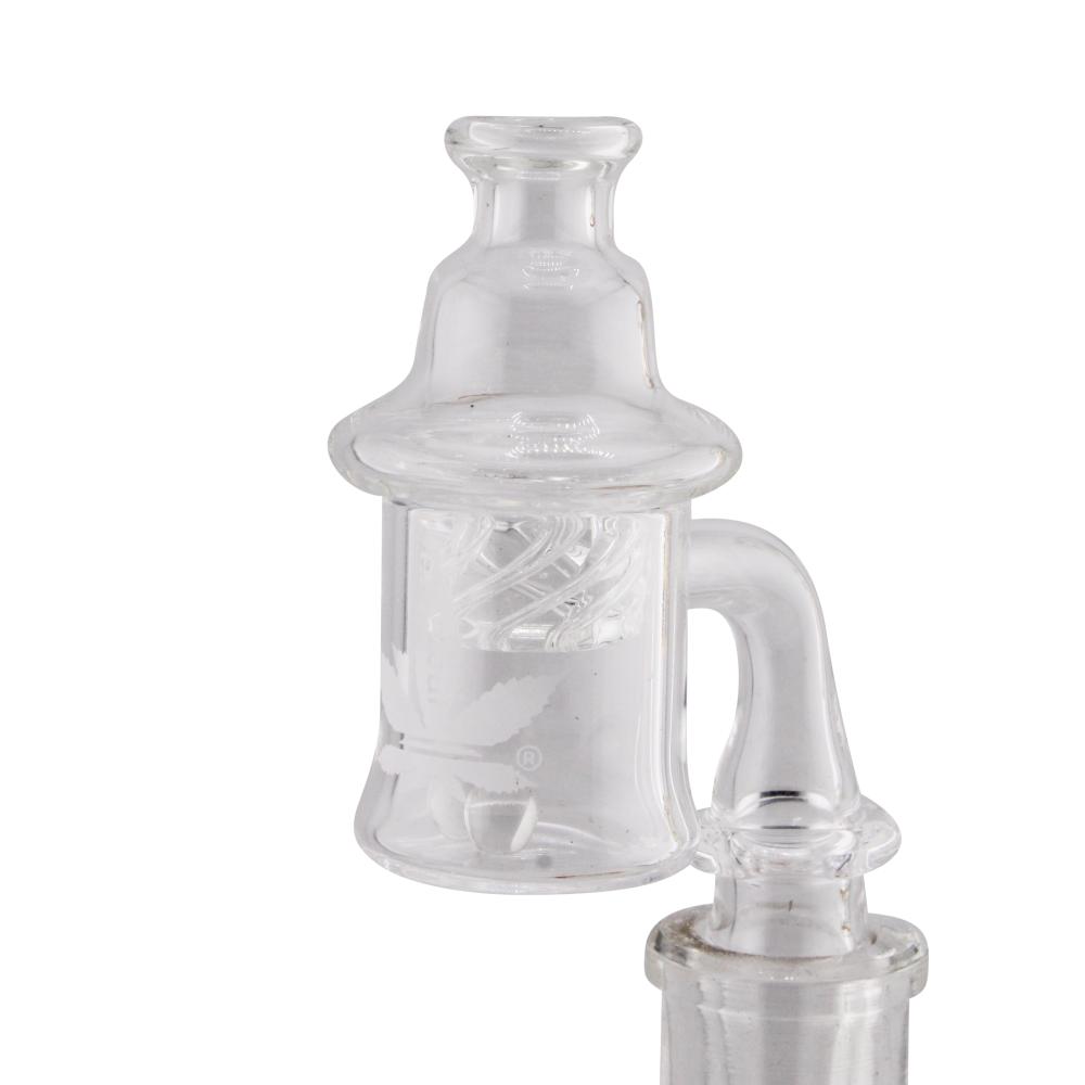 14mm Male 90 Degree aLeaf Kit XL Glass Terp Slurper-Clear