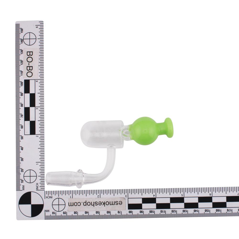 14mm Male 90 Degree aLeaf Kit Z Glass Terp Slurper-Green
