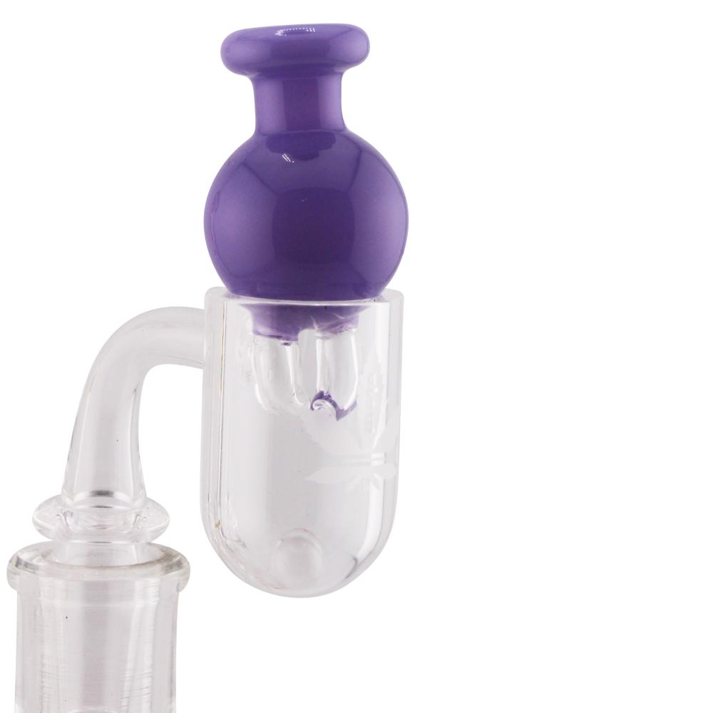 14mm Male 90 Degree aLeaf Kit Z Glass Terp Slurper-Purple