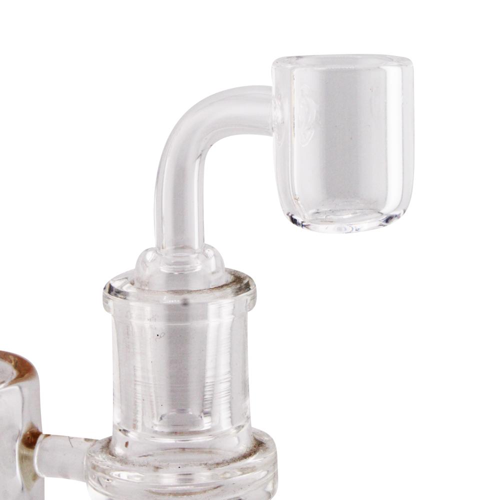 14mm Male 90 Degree Angle Classic Glass Banger-Clear