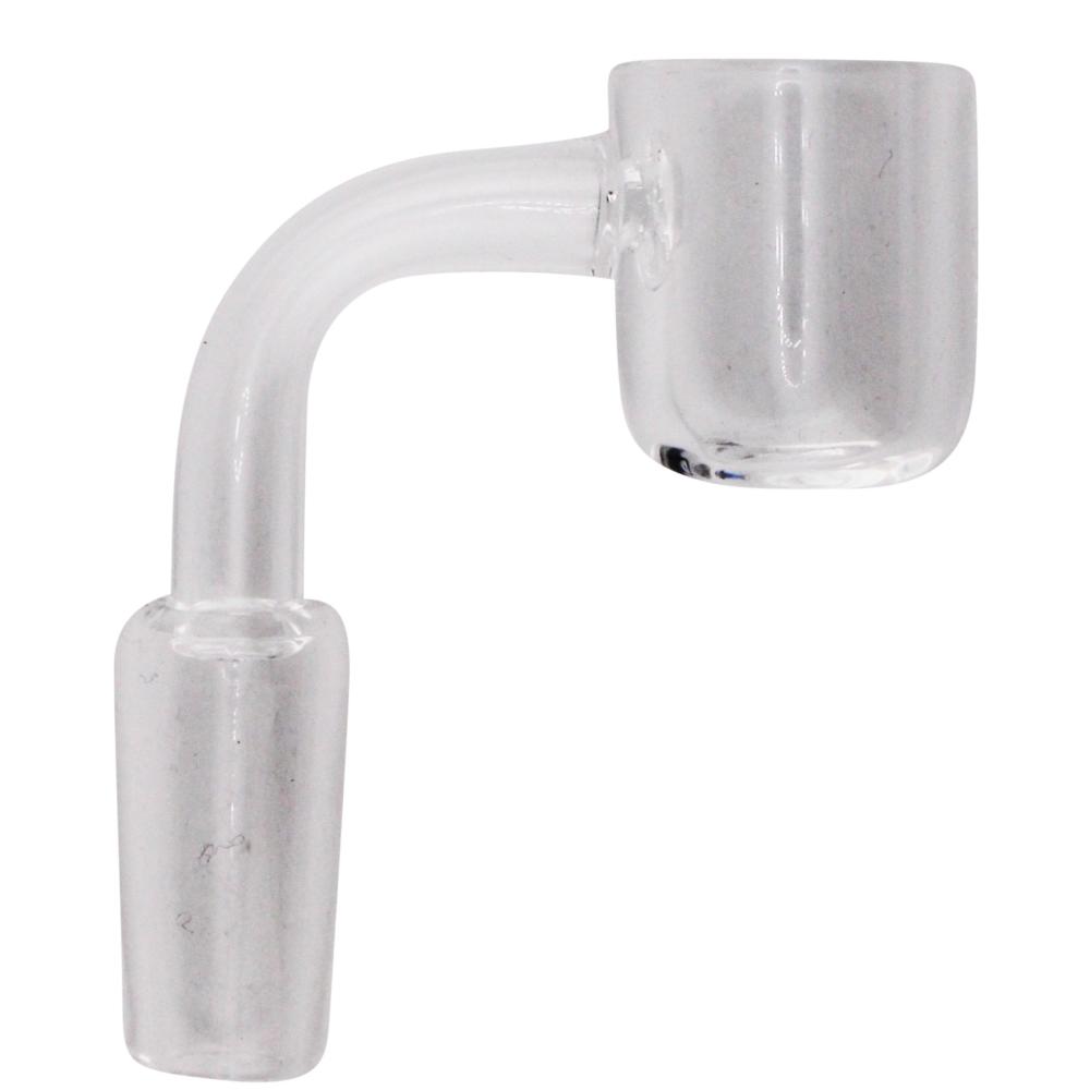 14mm Male 90 Degree Angle Classic Glass Banger-Clear