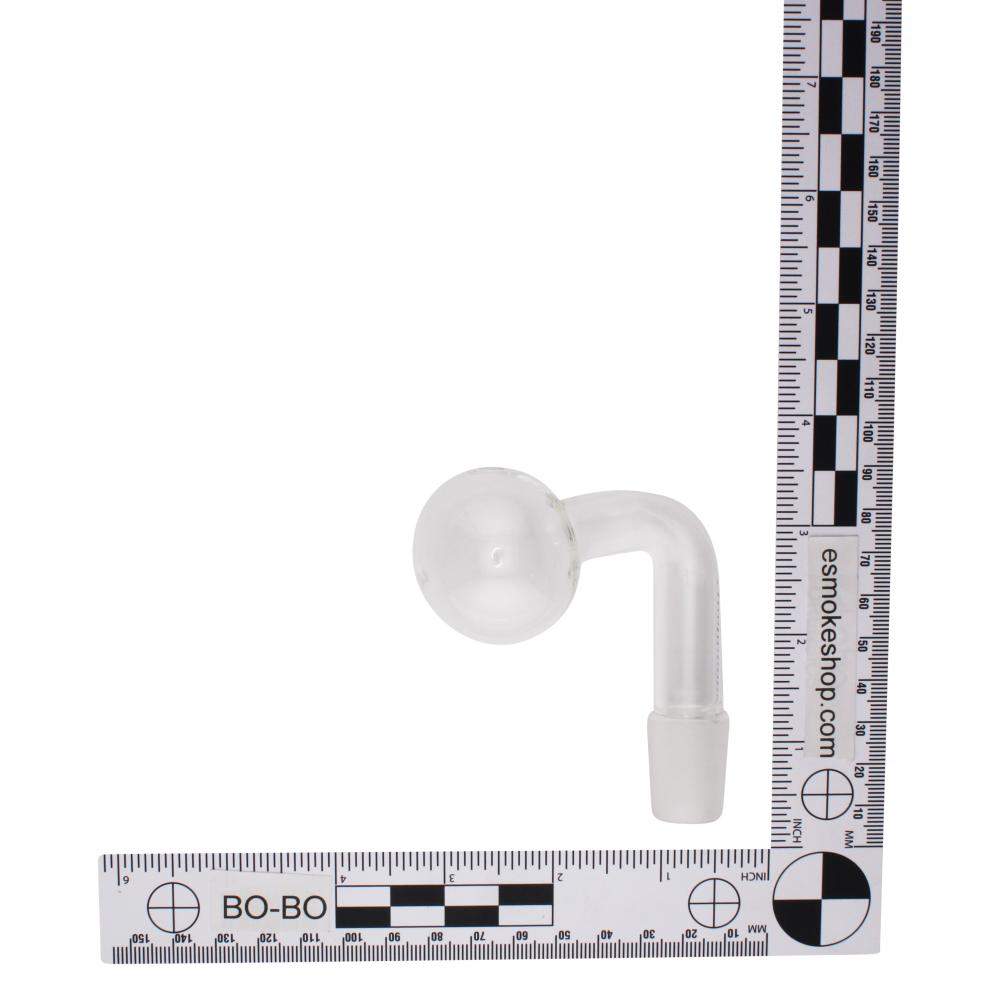 18mm Clear Pyrex Glass Oil Burner Attachment-Clear