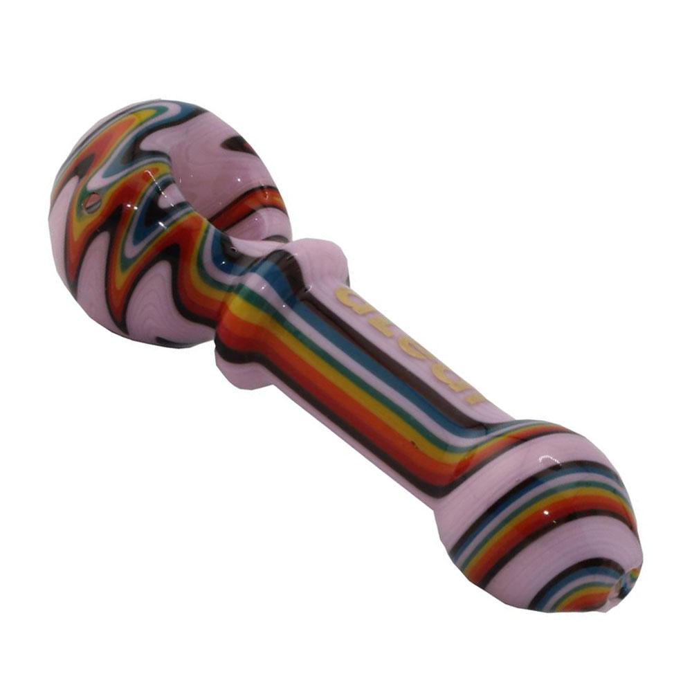4.7'' Aleaf Glass Hand Pipe - Pink