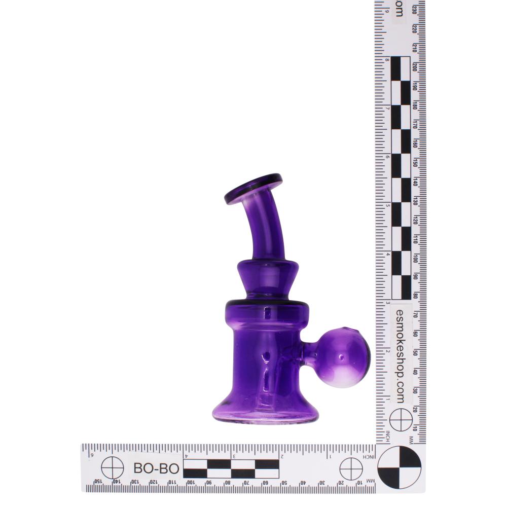 5-Inch Oil Burner Bubbler-Purple