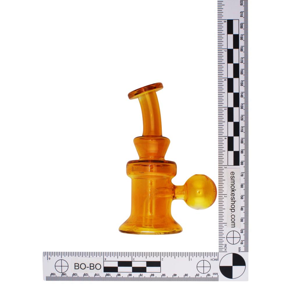 5-Inch Oil Burner Bubbler-Yellow