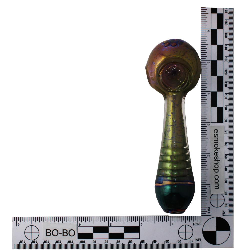5.5'' Aurora Glass Hand Pipe - Purple