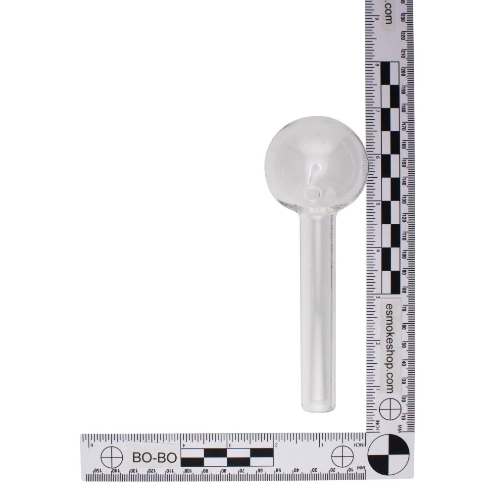 6" Thick Pyrex Big Bowl Glass Oil Burner Pipe-Clear