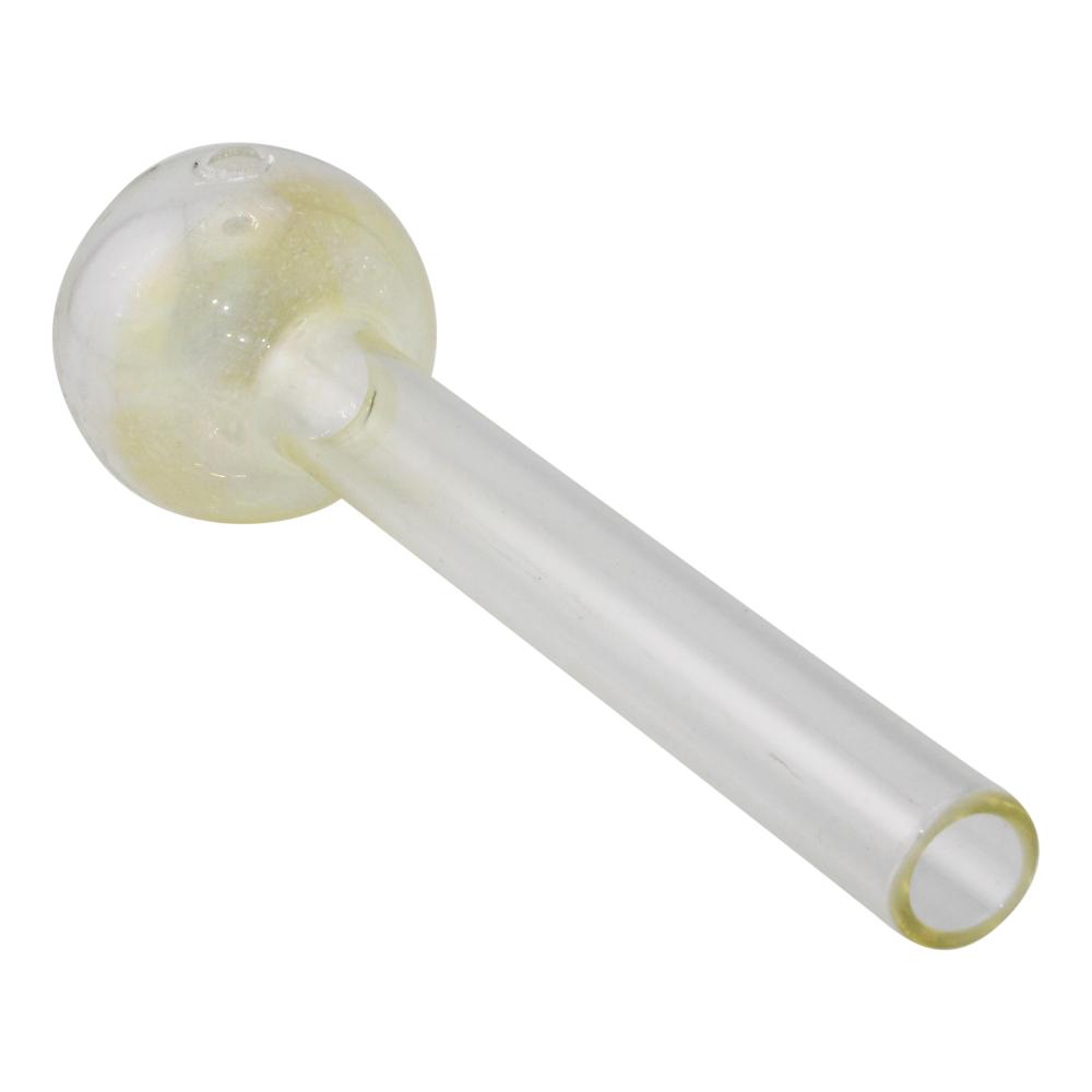 7" Thick Pyrex Big Bowl Glass Oil Burner Pipe-Clear Yellow