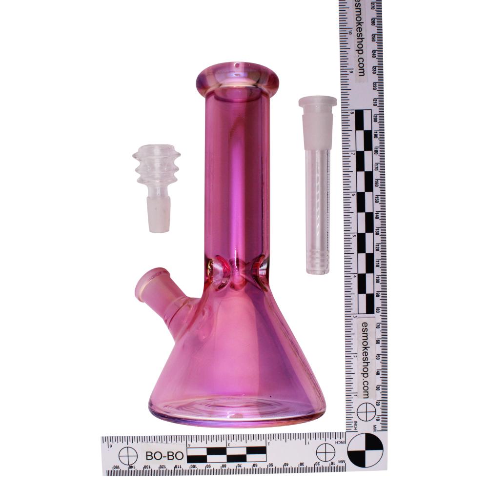 9" Dream Thick Pyrex Glass Water Pipe-Pink
