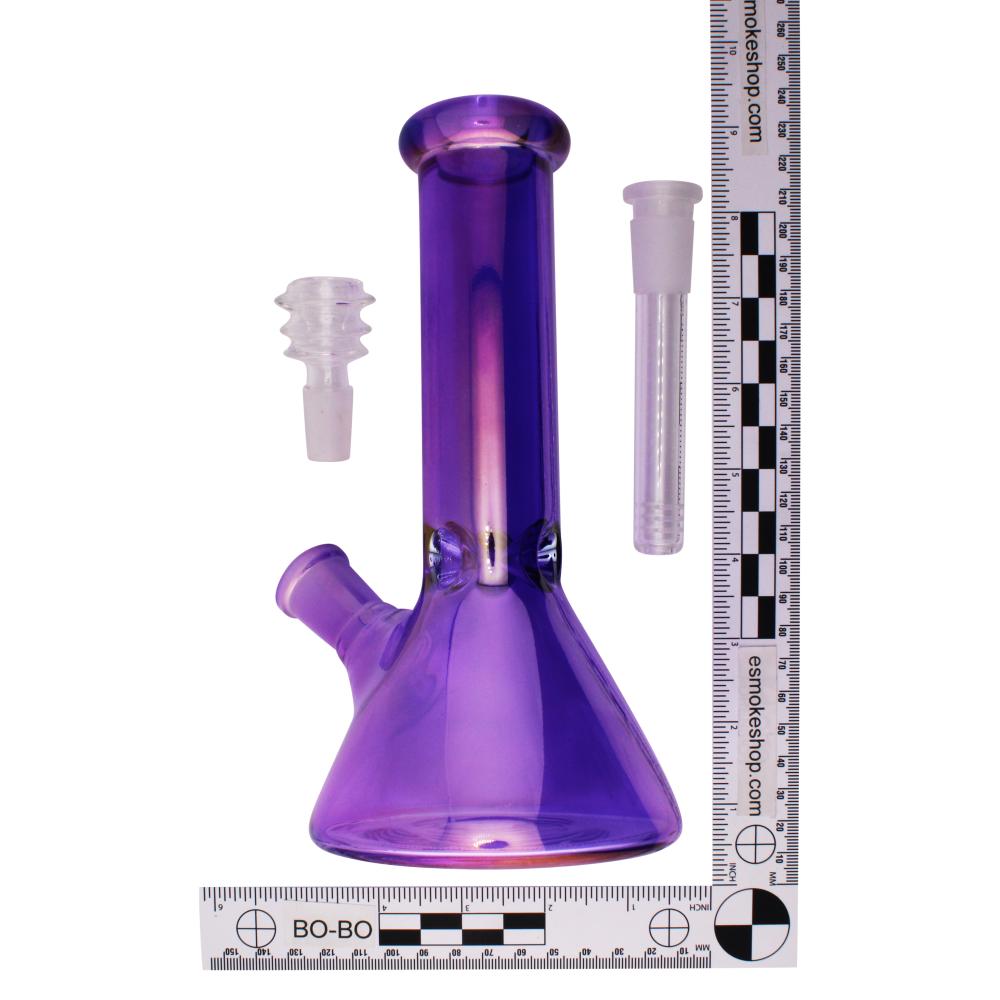 9" Dream Thick Pyrex Glass Water Pipe-Purple