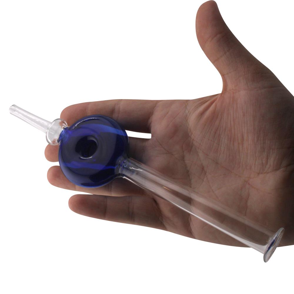 Aero Disc Glass Nectar Collector-Blue