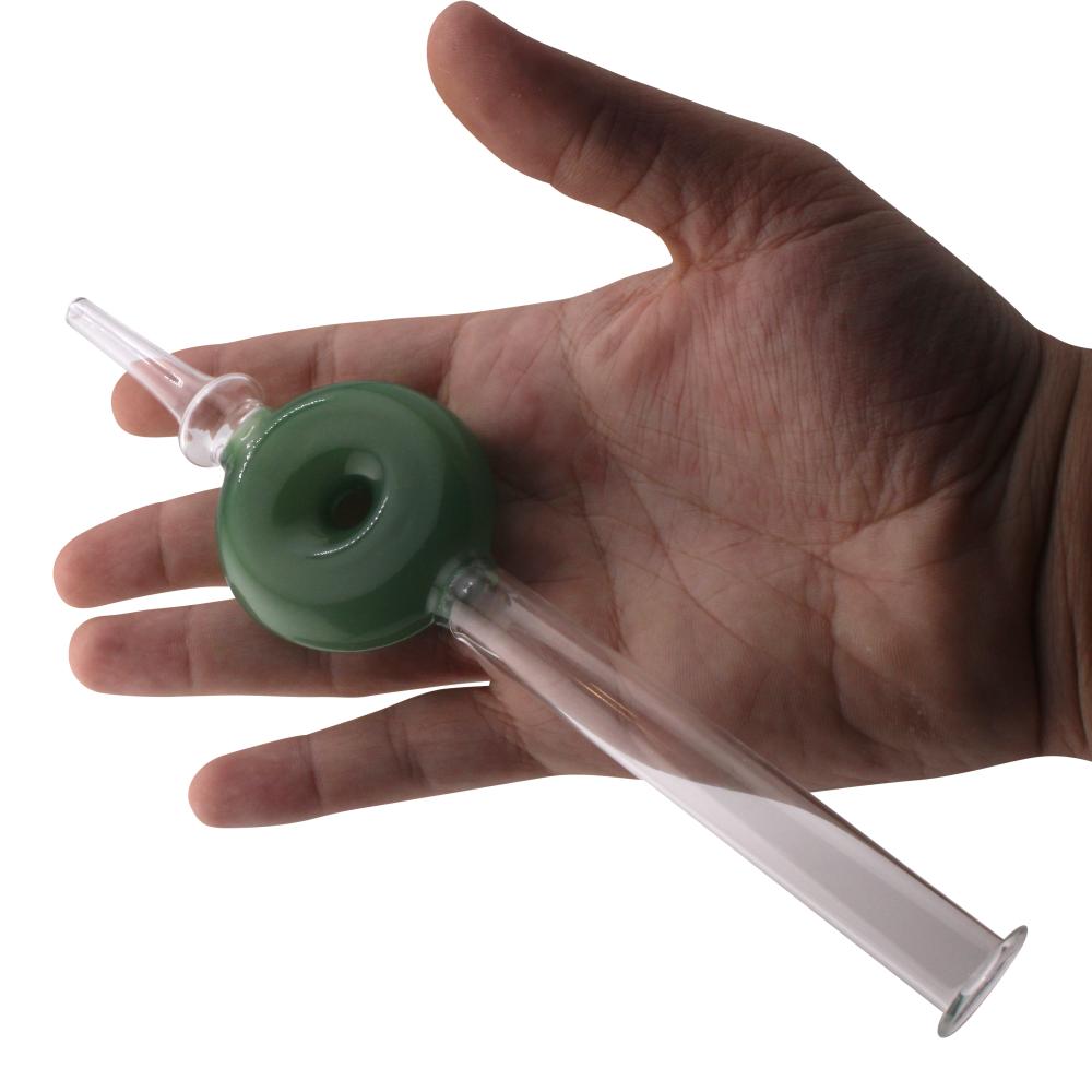Aero Disc Glass Nectar Collector-Dark Green