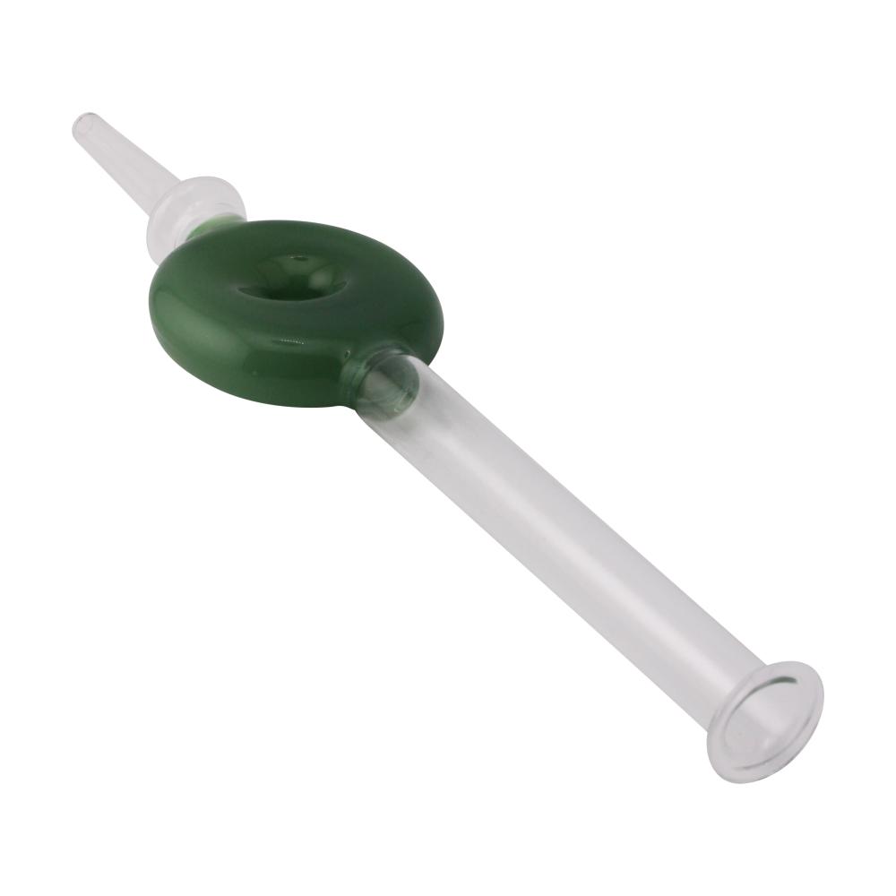 Aero Disc Glass Nectar Collector-Dark Green