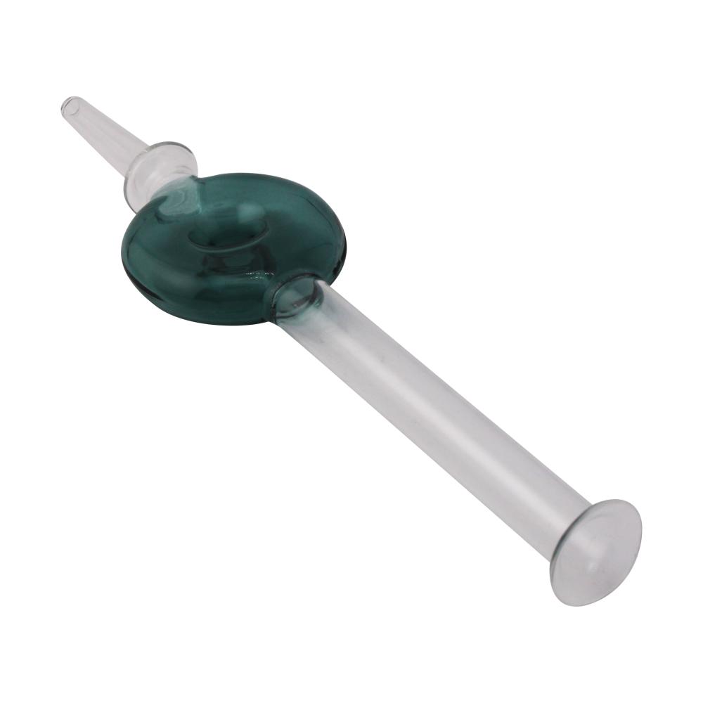 Aero Disc Glass Nectar Collector-Green
