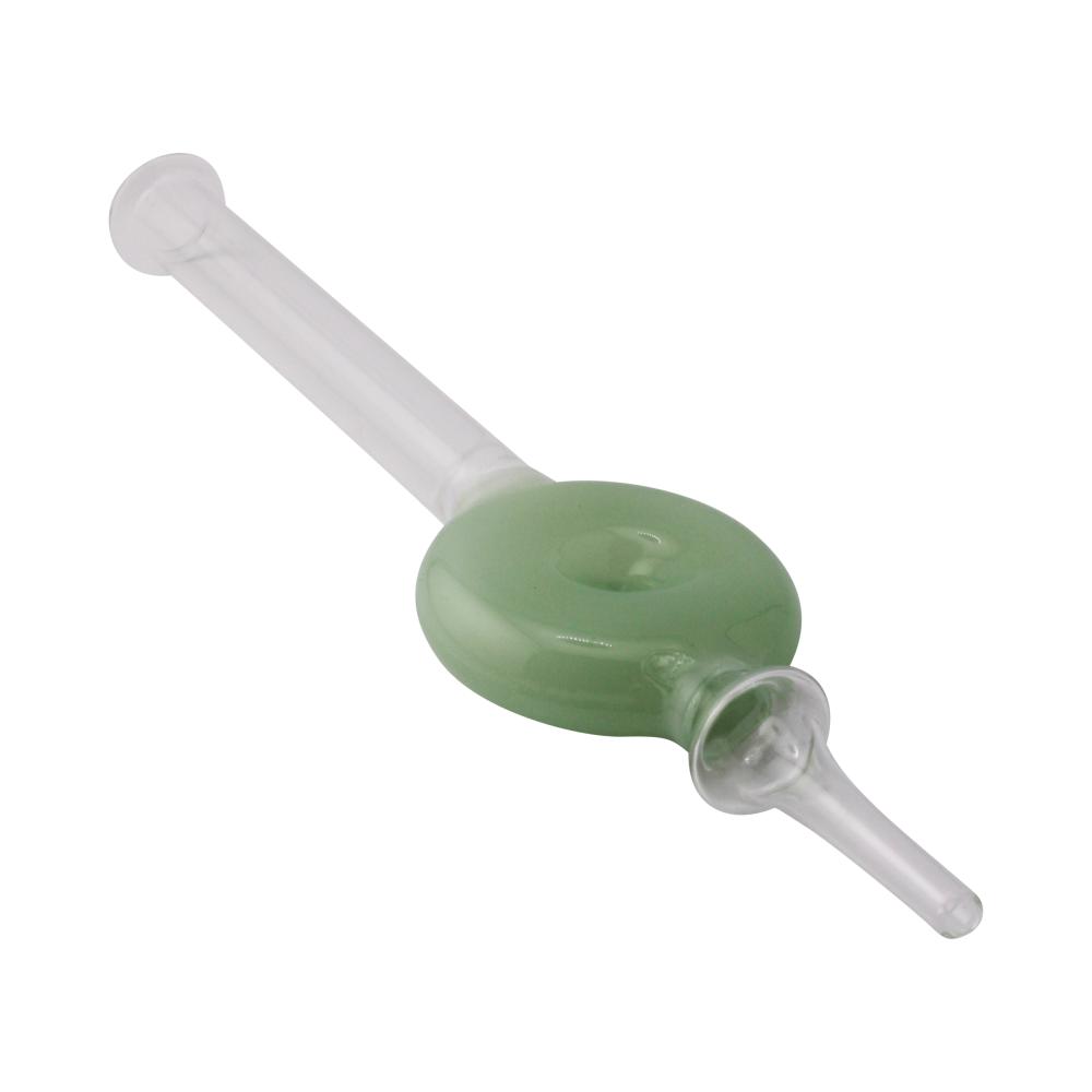 Aero Disc Glass Nectar Collector-Light Green
