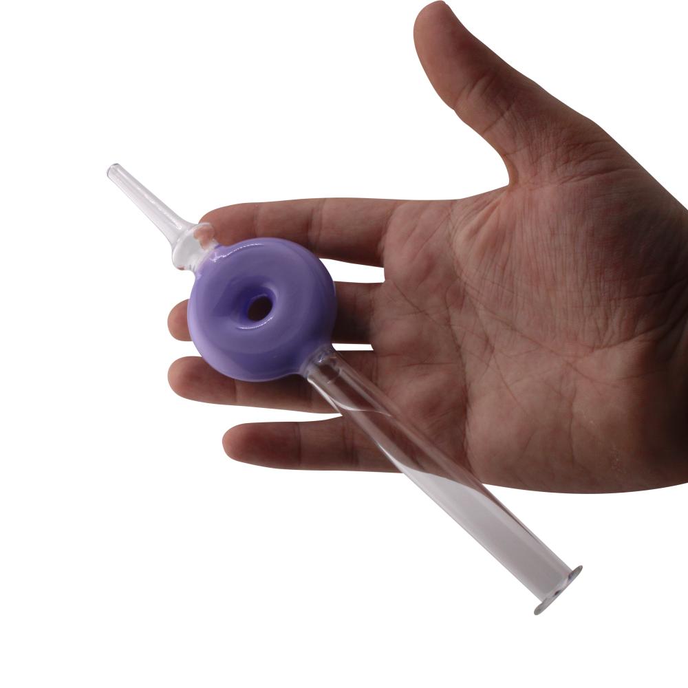 Aero Disc Glass Nectar Collector-Purple