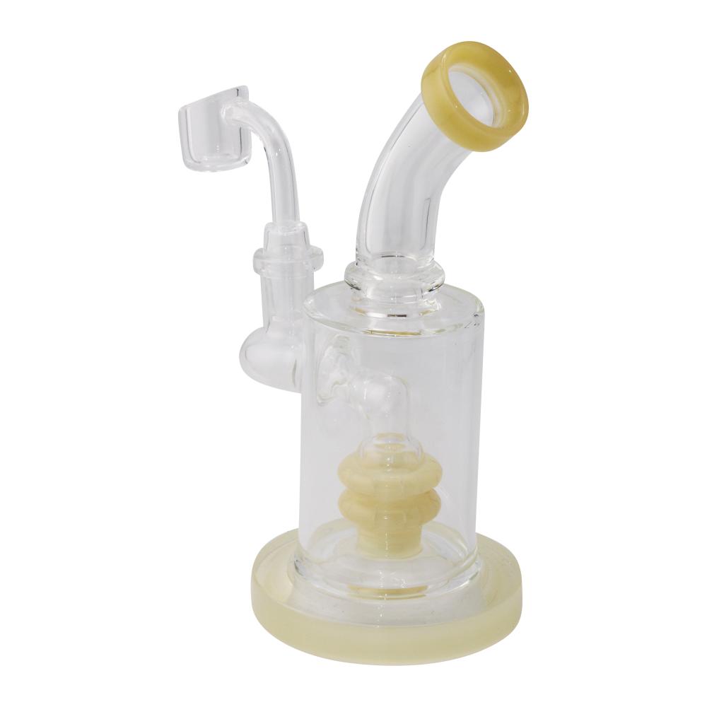 Aero Spin Glass Water Pipe-Yellow