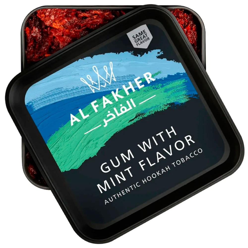 Gum With Mint Flavor Al Fakher Hookah Shisha 250g