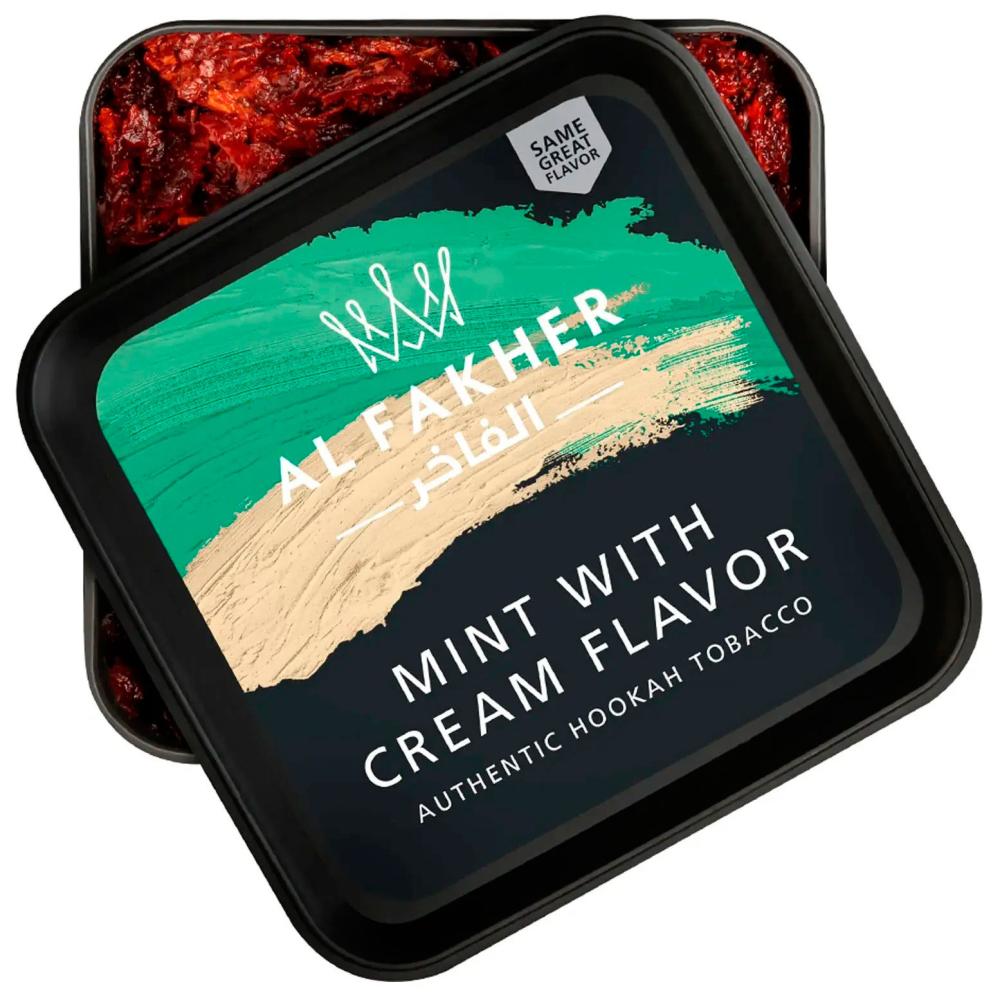Mint With Cream Al Fakher Hookah Tobacco 250g