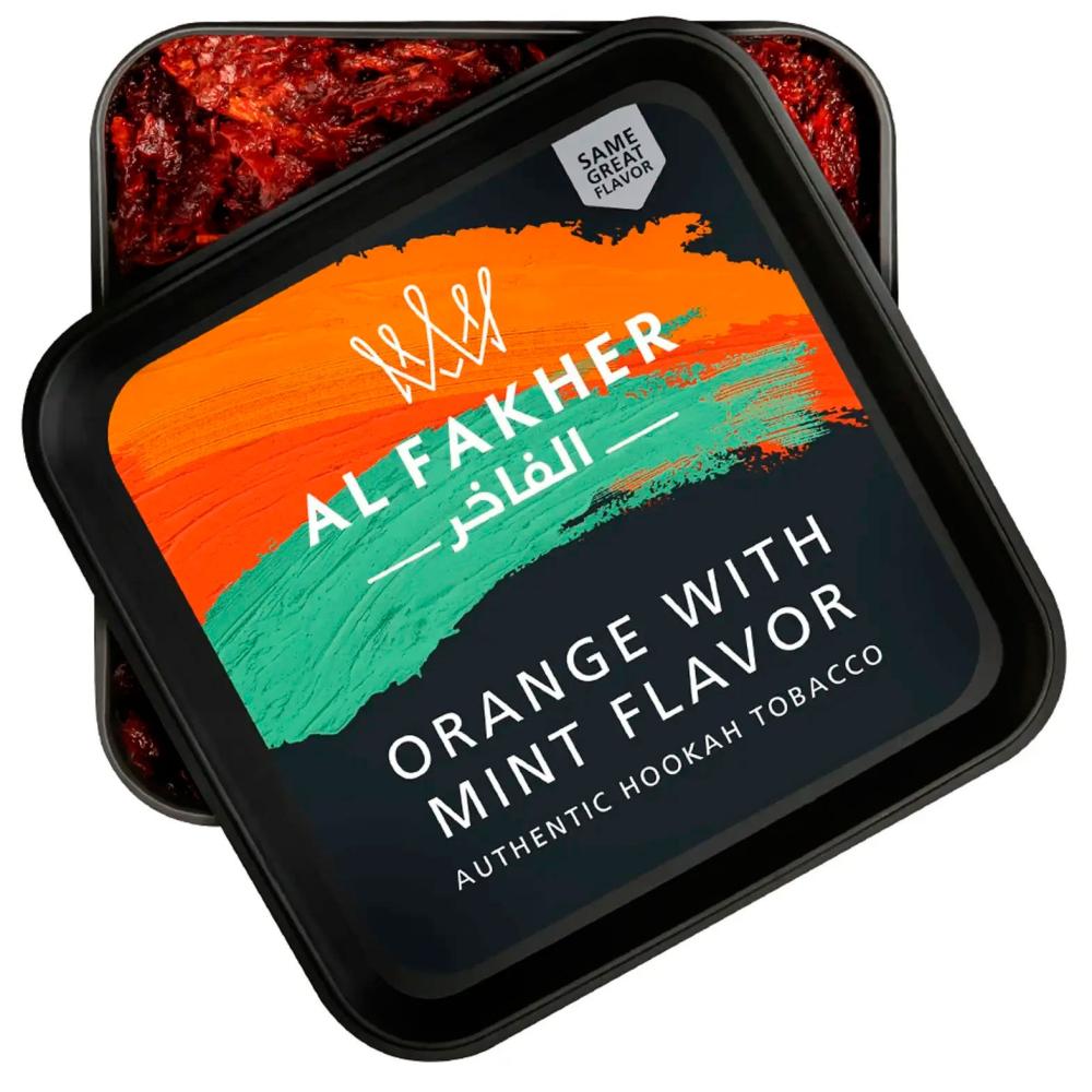 Orange With Mint Flavor Al Fakher Hookah Shisha 250g