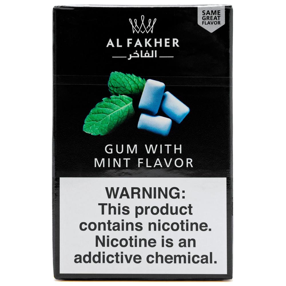 Gum With Mint Flavor Al Fakher Hookah Shisha 50g