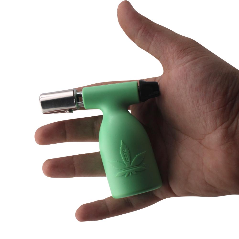aLeaf 3.5" Blow Torch Lighter Single Turbo Flame-Green