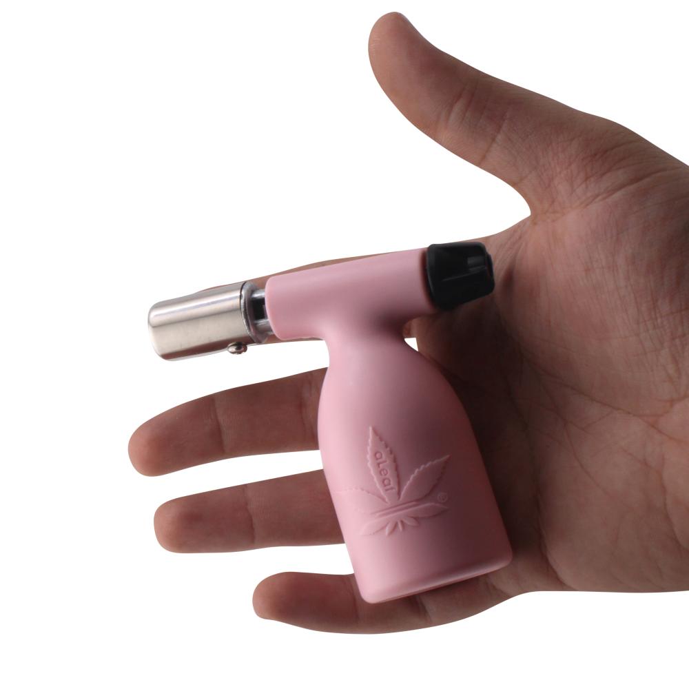 aLeaf 3.5" Blow Torch Lighter Single Turbo Flame-Pink