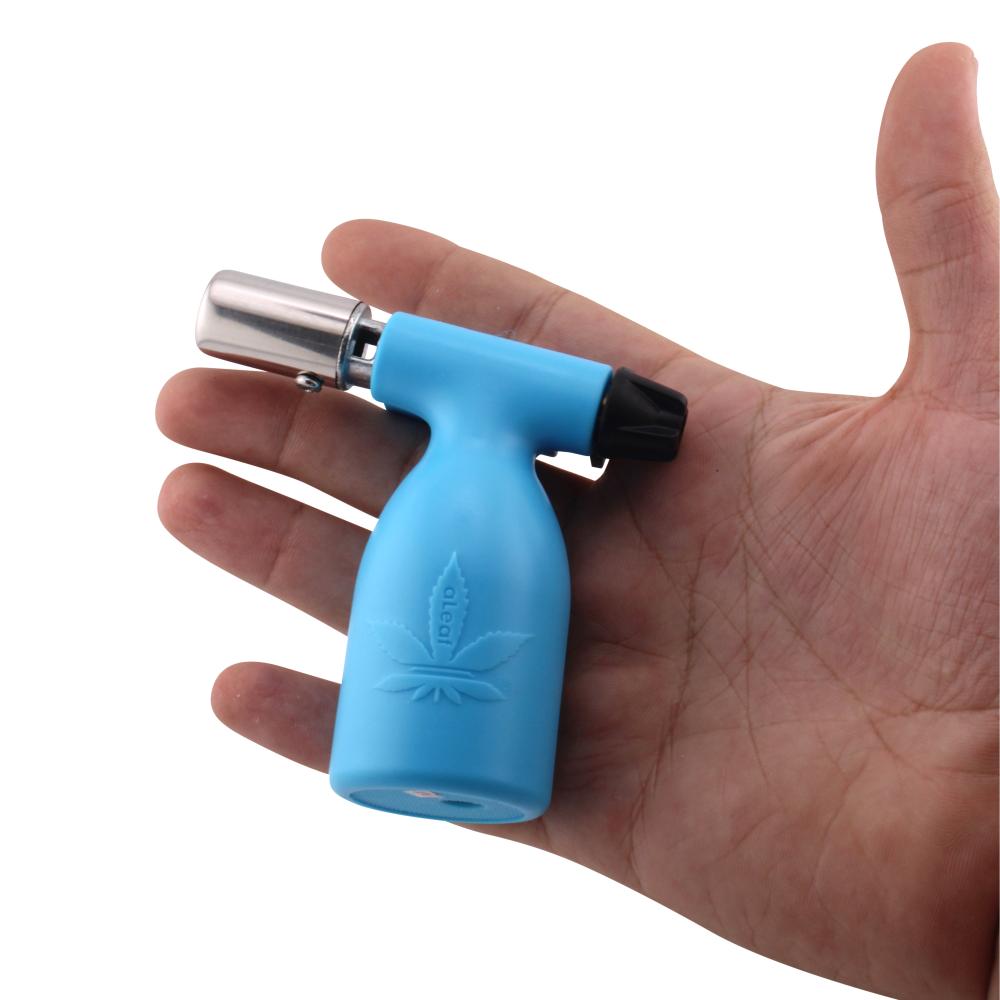 aLeaf 3.5" Blow Torch Lighter Single Turbo Flame-Sky Blue