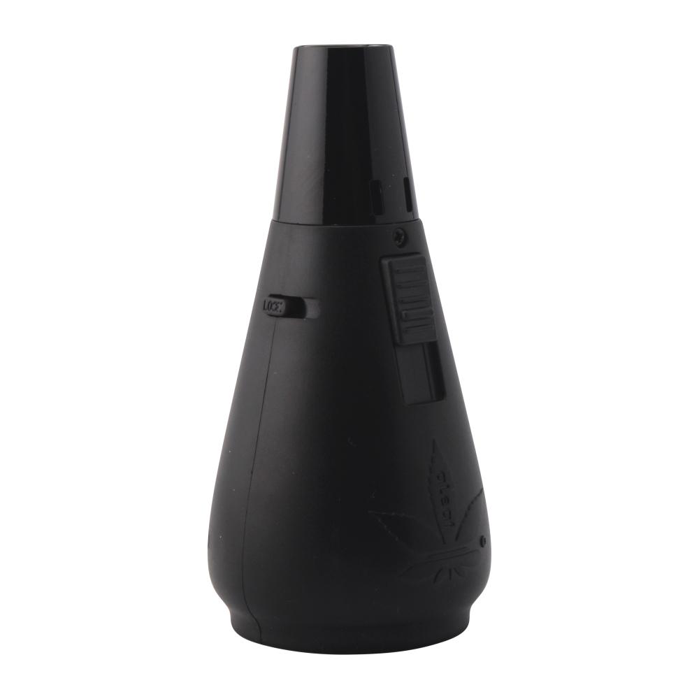 aLeaf 4.75" Jet Blow Torch Lighter Single Turbo Flame-Black