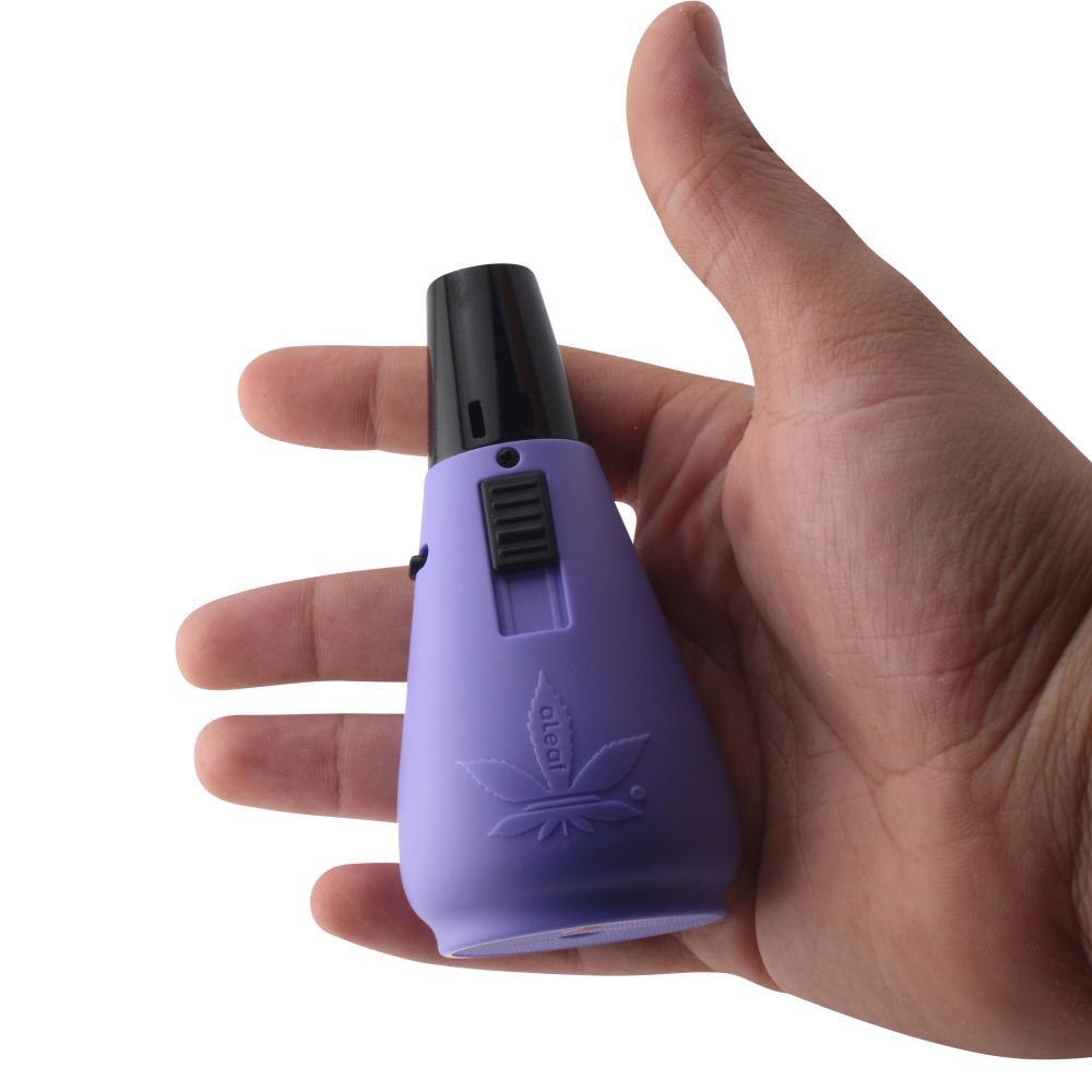 aLeaf 4.75" Jet Blow Torch Lighter Single Turbo Flame-Purple