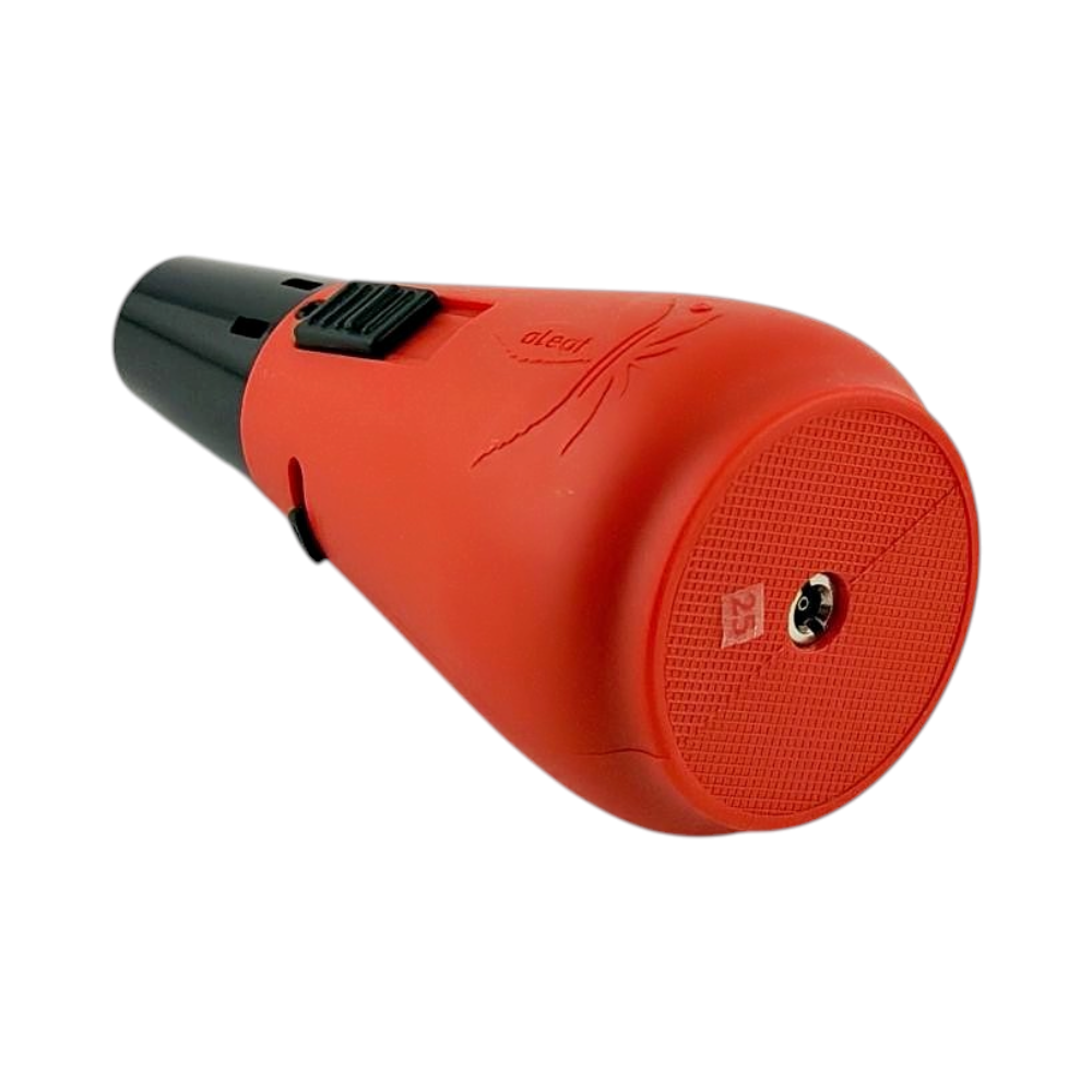 aLeaf 4.75" Jet Blow Torch Lighter Single Turbo Flame-Red