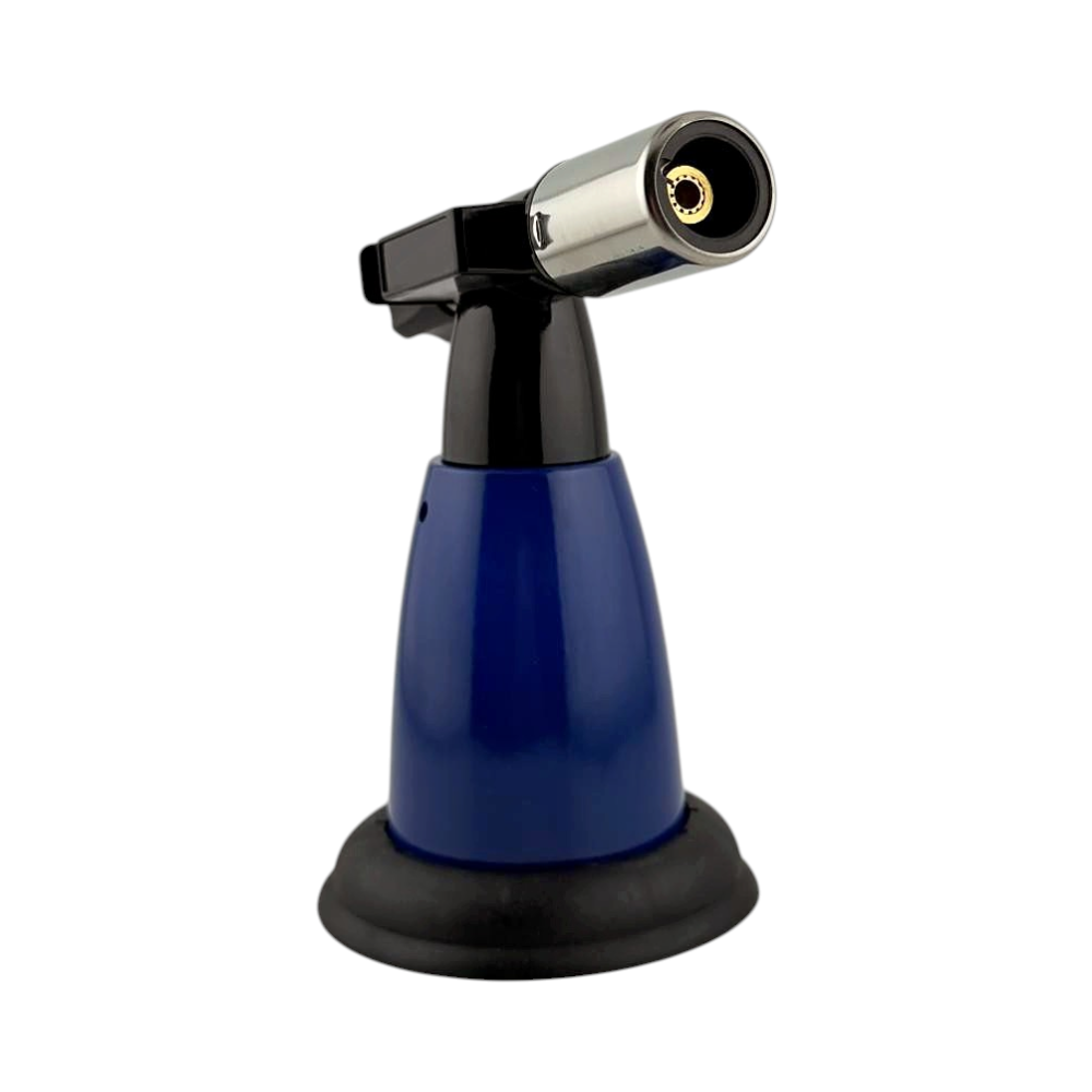 aLeaf 5" Jet Blow Torch Lighter Single Turbo Flame-Dark Blue