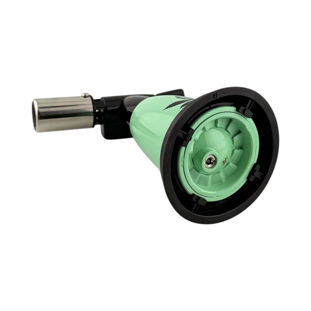 aLeaf 5" Jet Blow Torch Lighter Single Turbo Flame-Light Green