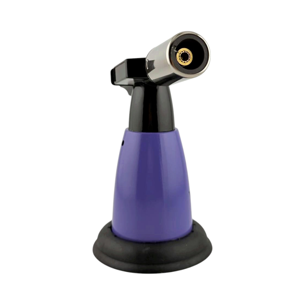 aLeaf 5" Jet Blow Torch Lighter Single Turbo Flame-Purple