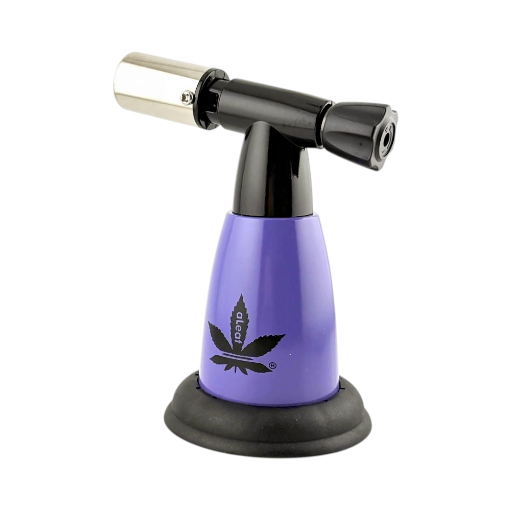 aLeaf 5" Jet Blow Torch Lighter Single Turbo Flame-Purple