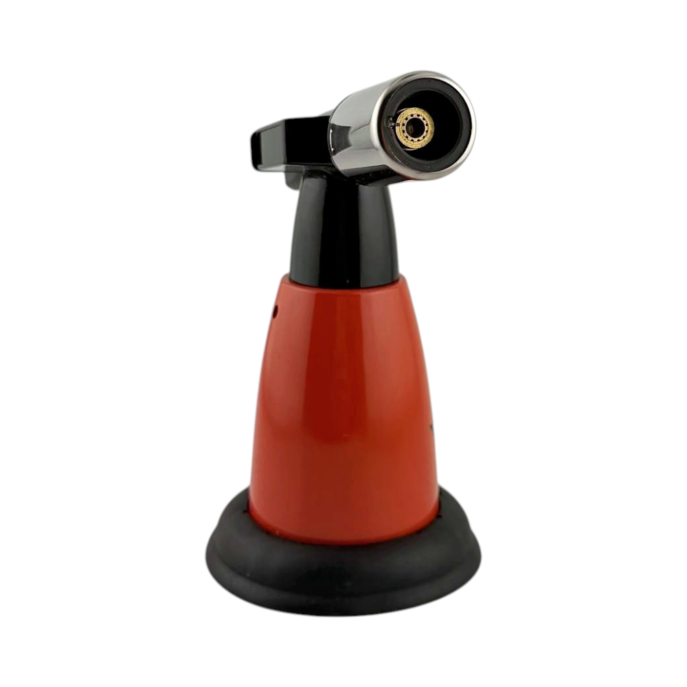 aLeaf 5" Jet Blow Torch Lighter Single Turbo Flame-Red