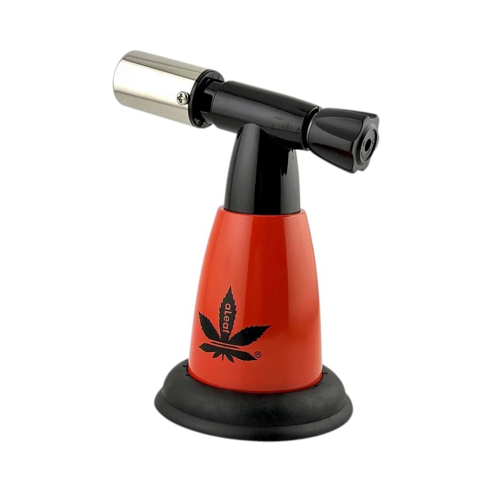 aLeaf 5" Jet Blow Torch Lighter Single Turbo Flame-Red