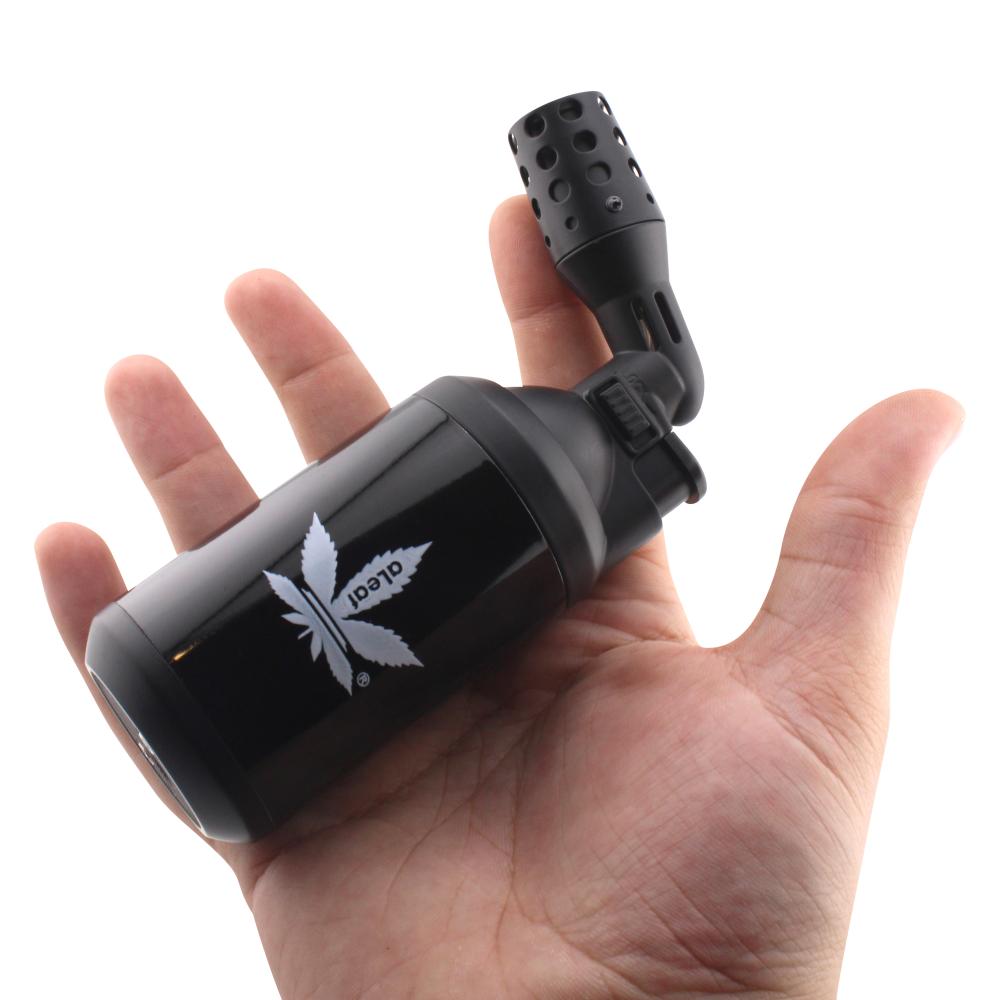 aLeaf 5" Supernova Blow Torch Lighter Single Turbo Flame-Black