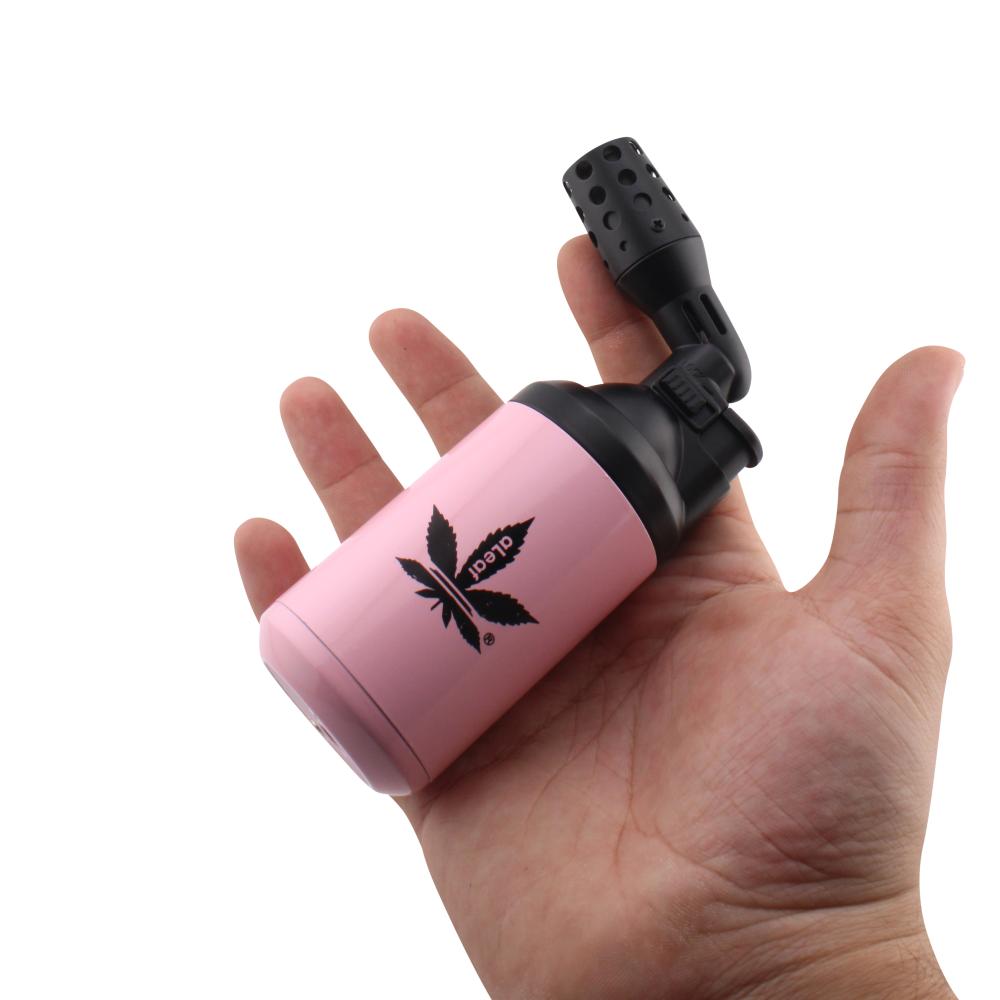 aLeaf 5" Supernova Blow Torch Lighter Single Turbo Flame-Pink