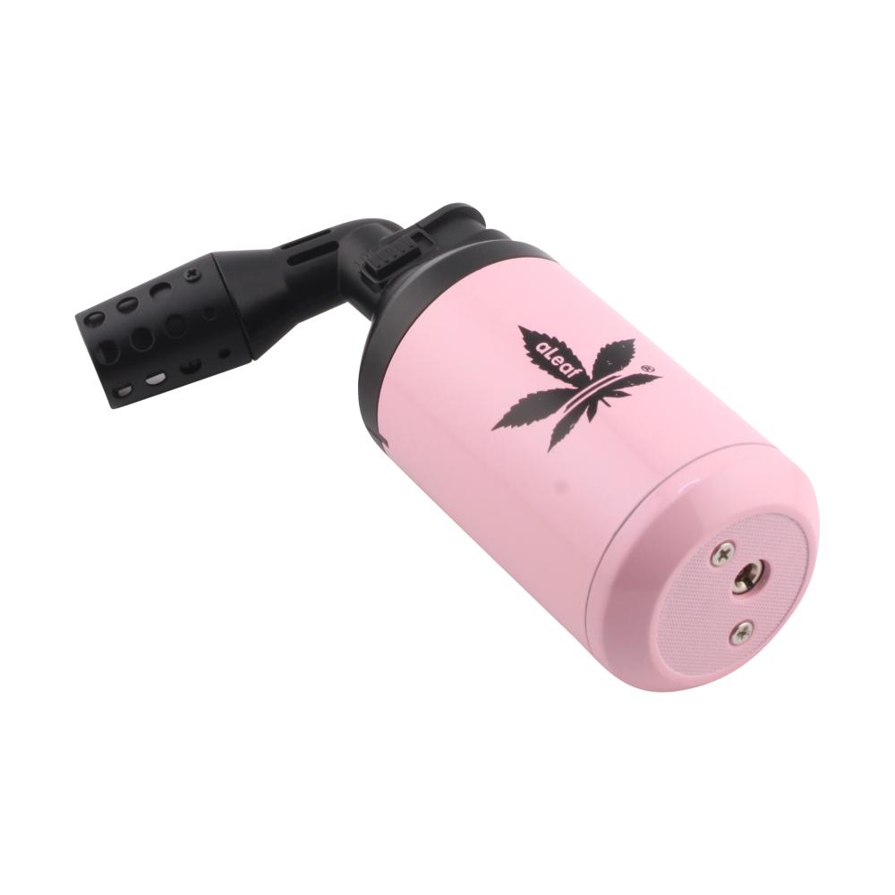 aLeaf 5" Supernova Blow Torch Lighter Single Turbo Flame-Pink