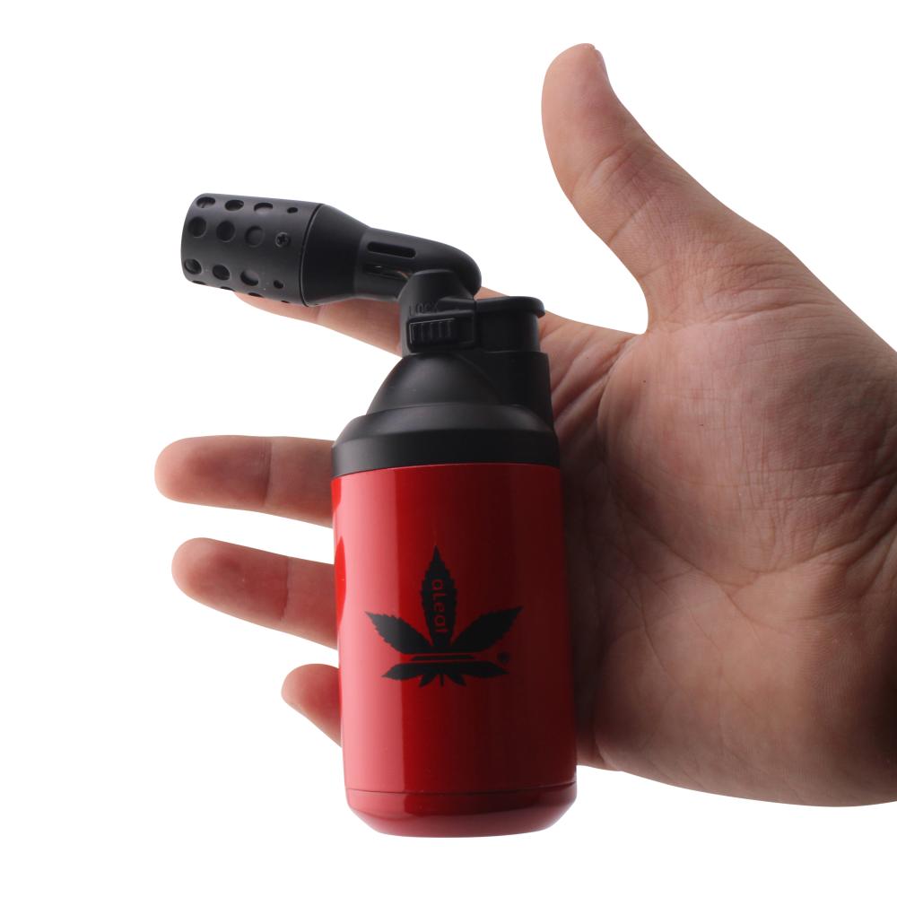 aLeaf 5" Supernova Blow Torch Lighter Single Turbo Flame-Red