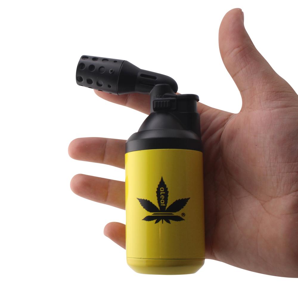 aLeaf 5" Supernova Blow Torch Lighter Single Turbo Flame-Yellow