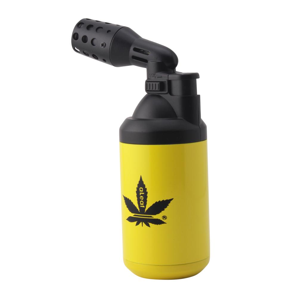 aLeaf 5" Supernova Blow Torch Lighter Single Turbo Flame-Yellow