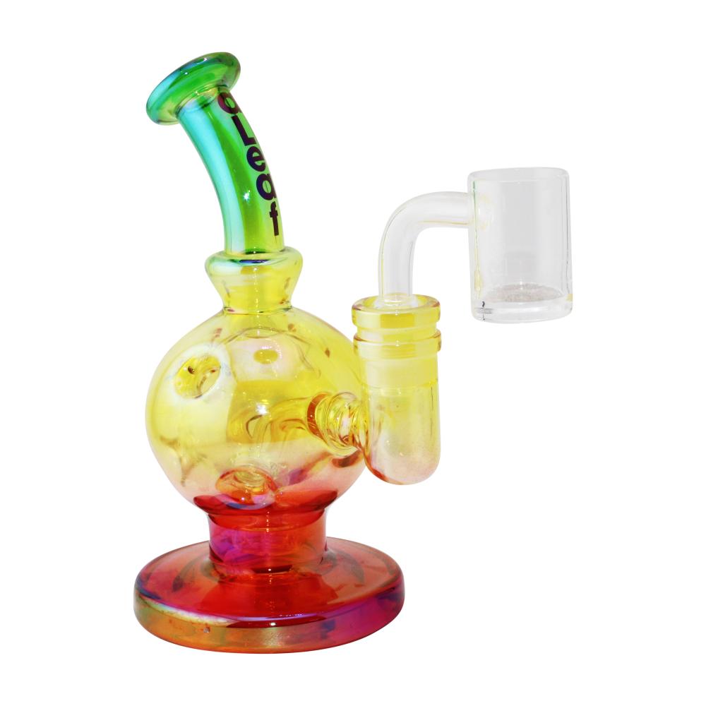 aLeaf Amethyst Orb Glass Water Pipe-Mix