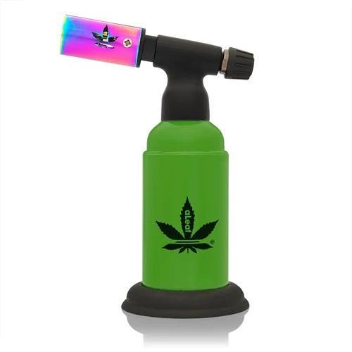 aLeaf Double Flame Torch Lighter-Green