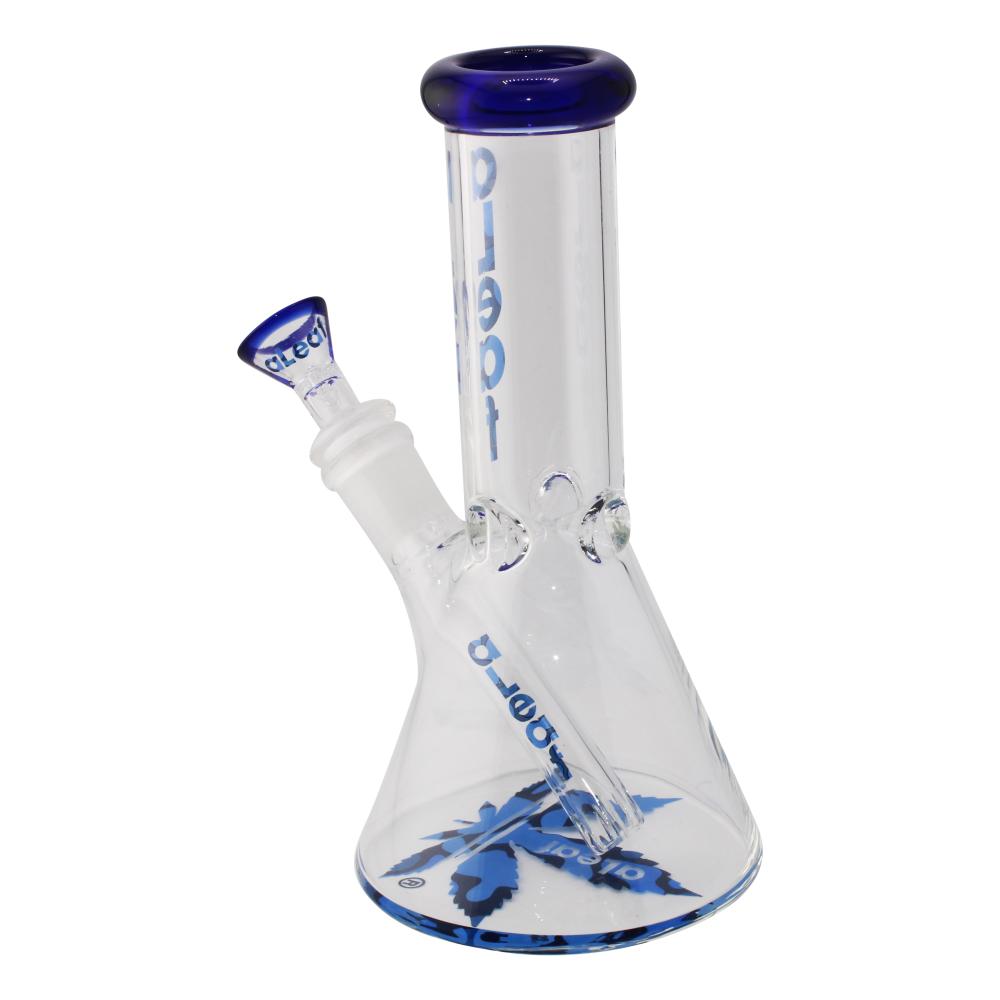 aLeaf Glass Water Pipe-Blue