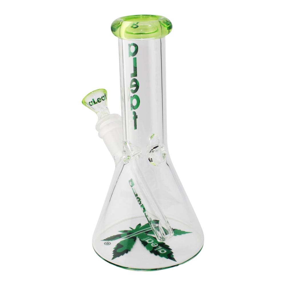 aLeaf Glass Water Pipe-Green