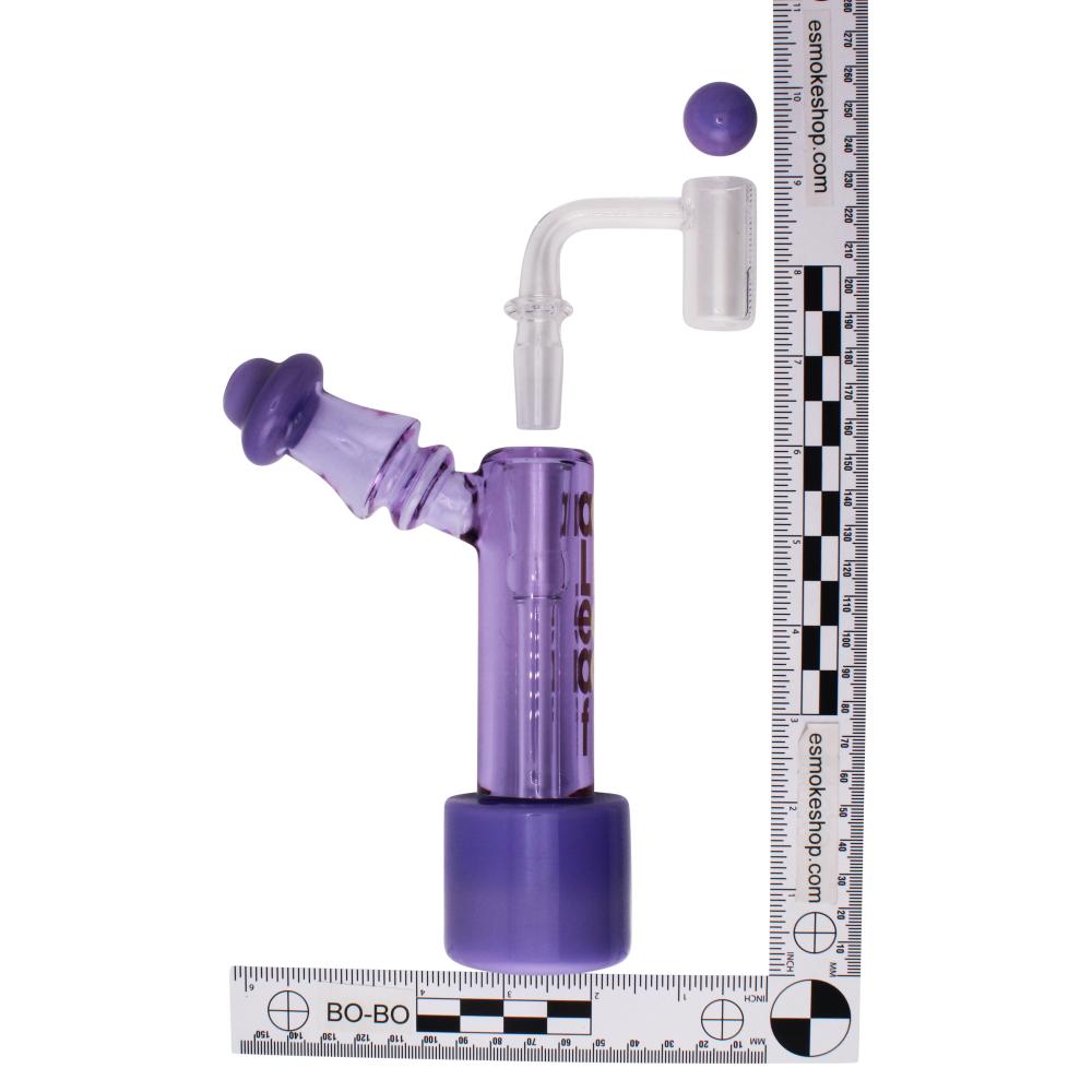 aLeaf Standing Bubbs v2 Water Pipe-Purple