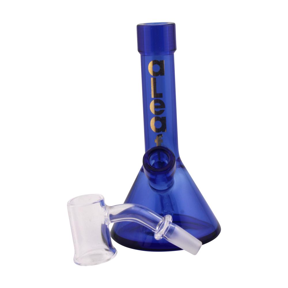 aLeaf Tiny Beaker Water Pipe-Dark Blue