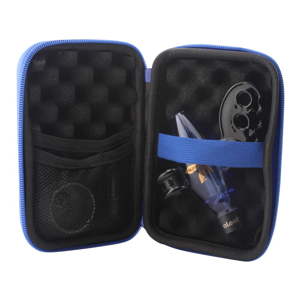 aLeaf x Nectar Collector Noisy Cricket Ray Gun Glass Dab Straw-Blue